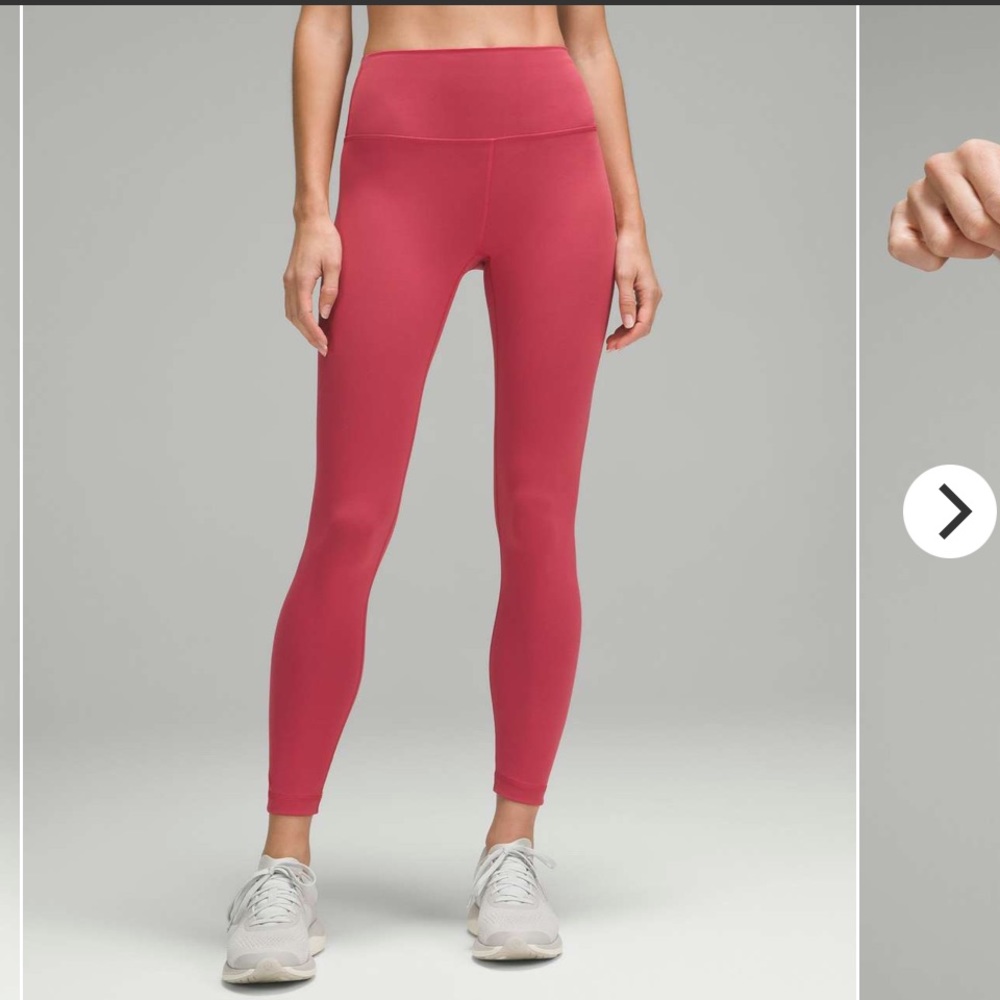 NWT Lululemon wunder train HR 25”